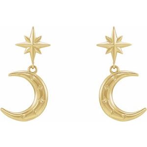 Crescent Moon Earrings