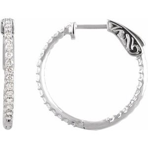 Inside-Outside Hoop Earrings