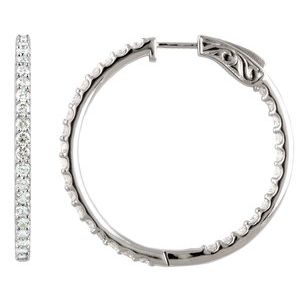 Inside-Outside Hoop Earrings