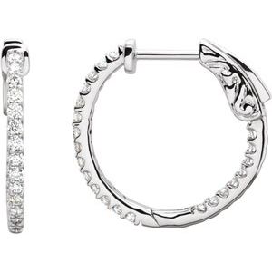 Inside-Outside Hoop Earrings