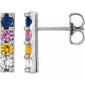 Accented Bar Earrings