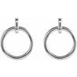 Circle Dangle Earrings