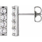 Accented Bar Earrings