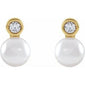 Accented Pearl Earrings