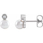 Accented Pearl Earrings