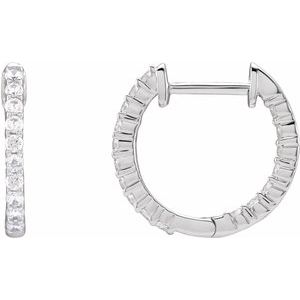 Inside-Outside Hoop Earrings