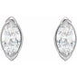 Marquise Lab-Grown Diamond Stud Earrings