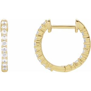 Inside-Outside Hoop Earrings