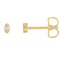 Marquise Bezel-Set Stud Earrings